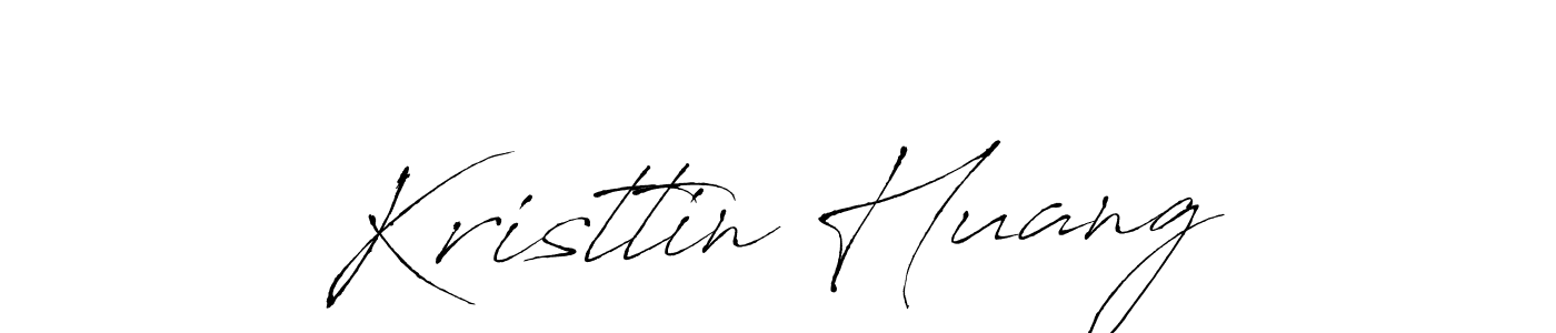 Design your own signature with our free online signature maker. With this signature software, you can create a handwritten (Antro_Vectra) signature for name Kristtin Huang. Kristtin Huang signature style 6 images and pictures png