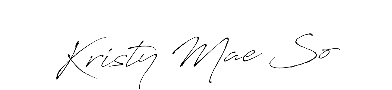 It looks lik you need a new signature style for name Kristy Mae So. Design unique handwritten (Antro_Vectra) signature with our free signature maker in just a few clicks. Kristy Mae So signature style 6 images and pictures png