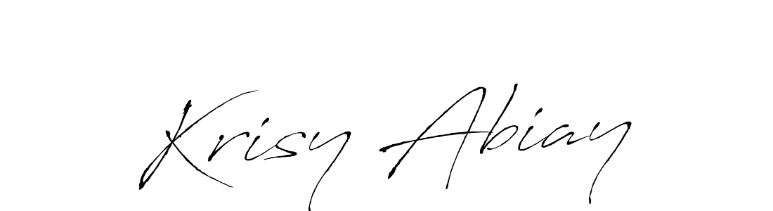 Similarly Antro_Vectra is the best handwritten signature design. Signature creator online .You can use it as an online autograph creator for name Krisy Abiay. Krisy Abiay signature style 6 images and pictures png