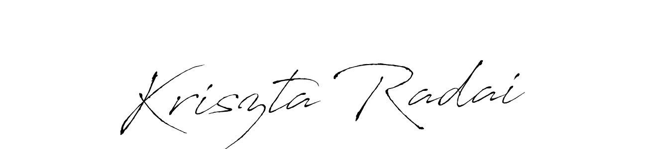 This is the best signature style for the Kriszta Radai name. Also you like these signature font (Antro_Vectra). Mix name signature. Kriszta Radai signature style 6 images and pictures png