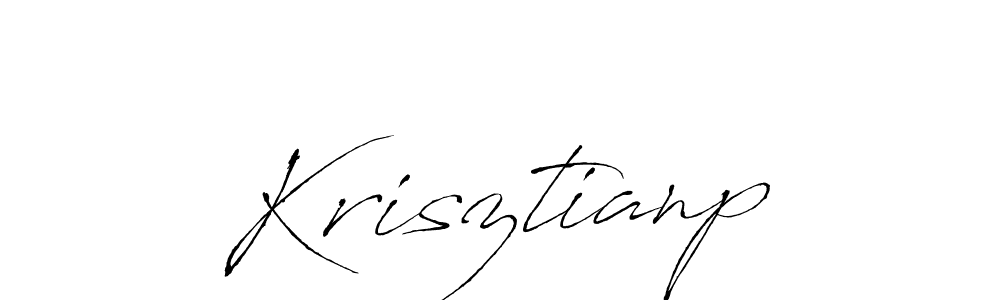 Krisztianp stylish signature style. Best Handwritten Sign (Antro_Vectra) for my name. Handwritten Signature Collection Ideas for my name Krisztianp. Krisztianp signature style 6 images and pictures png