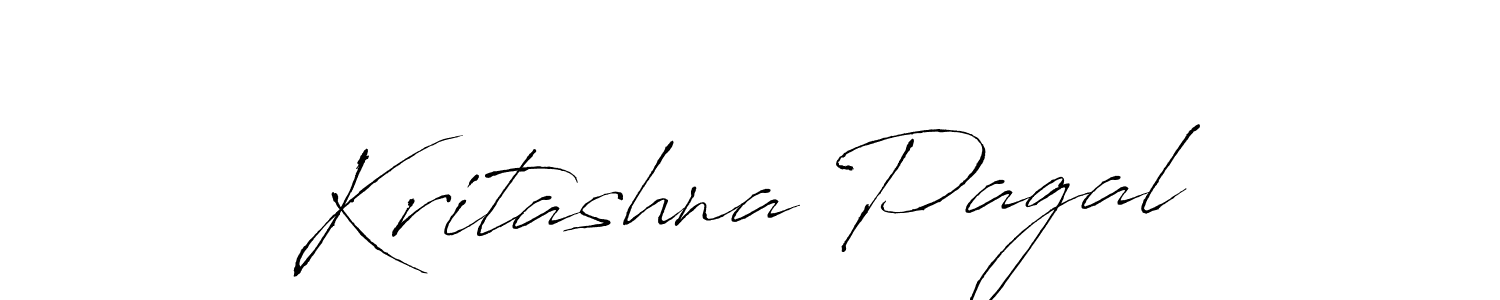 Kritashna Pagal stylish signature style. Best Handwritten Sign (Antro_Vectra) for my name. Handwritten Signature Collection Ideas for my name Kritashna Pagal. Kritashna Pagal signature style 6 images and pictures png