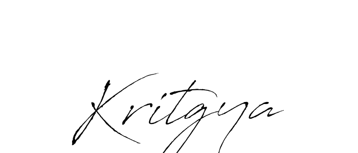 You should practise on your own different ways (Antro_Vectra) to write your name (Kritgya) in signature. don't let someone else do it for you. Kritgya signature style 6 images and pictures png