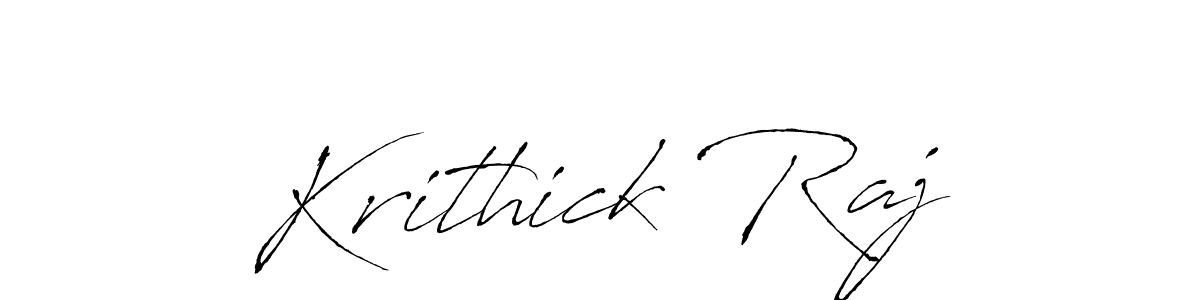 This is the best signature style for the Krithick Raj name. Also you like these signature font (Antro_Vectra). Mix name signature. Krithick Raj signature style 6 images and pictures png