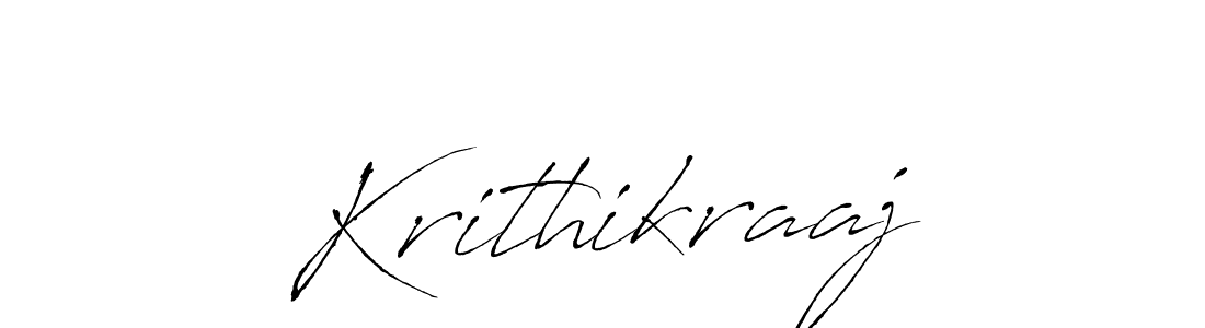 Create a beautiful signature design for name Krithikraaj. With this signature (Antro_Vectra) fonts, you can make a handwritten signature for free. Krithikraaj signature style 6 images and pictures png