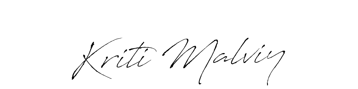 Kriti Malviy stylish signature style. Best Handwritten Sign (Antro_Vectra) for my name. Handwritten Signature Collection Ideas for my name Kriti Malviy. Kriti Malviy signature style 6 images and pictures png