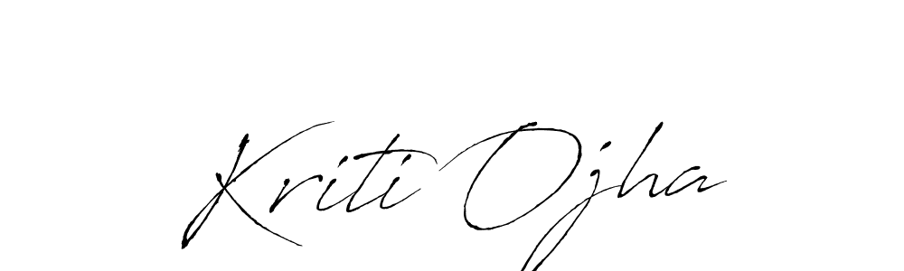 Kriti Ojha stylish signature style. Best Handwritten Sign (Antro_Vectra) for my name. Handwritten Signature Collection Ideas for my name Kriti Ojha. Kriti Ojha signature style 6 images and pictures png
