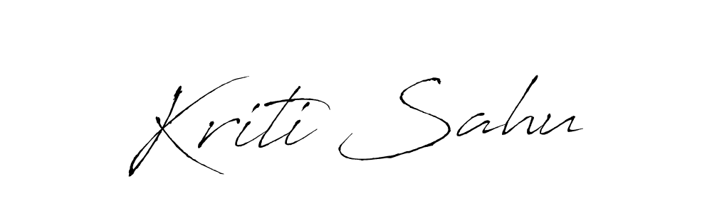 if you are searching for the best signature style for your name Kriti Sahu. so please give up your signature search. here we have designed multiple signature styles  using Antro_Vectra. Kriti Sahu signature style 6 images and pictures png