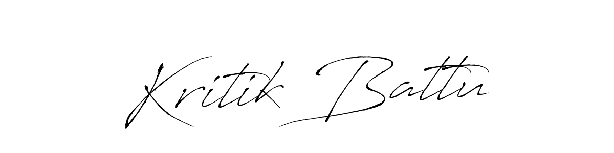 How to make Kritik Battu signature? Antro_Vectra is a professional autograph style. Create handwritten signature for Kritik Battu name. Kritik Battu signature style 6 images and pictures png