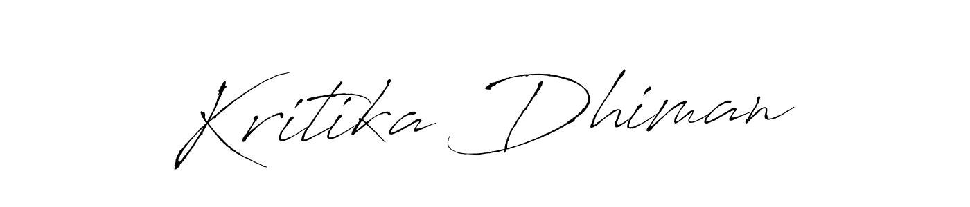 if you are searching for the best signature style for your name Kritika Dhiman. so please give up your signature search. here we have designed multiple signature styles  using Antro_Vectra. Kritika Dhiman signature style 6 images and pictures png