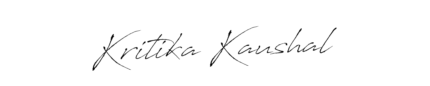 It looks lik you need a new signature style for name Kritika Kaushal. Design unique handwritten (Antro_Vectra) signature with our free signature maker in just a few clicks. Kritika Kaushal signature style 6 images and pictures png