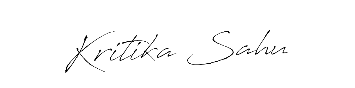 You should practise on your own different ways (Antro_Vectra) to write your name (Kritika Sahu) in signature. don't let someone else do it for you. Kritika Sahu signature style 6 images and pictures png