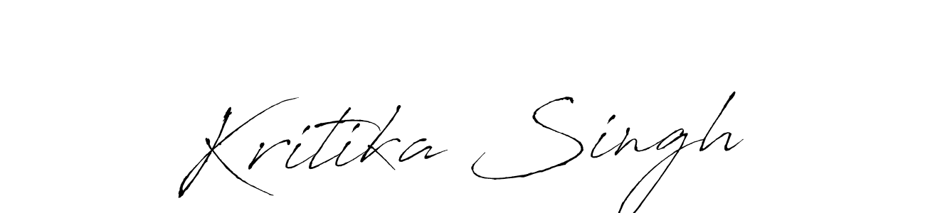 Kritika Singh stylish signature style. Best Handwritten Sign (Antro_Vectra) for my name. Handwritten Signature Collection Ideas for my name Kritika Singh. Kritika Singh signature style 6 images and pictures png