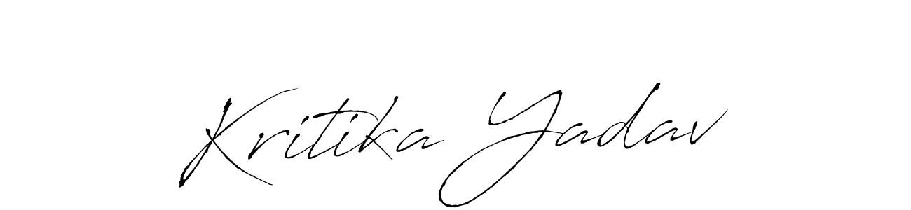 It looks lik you need a new signature style for name Kritika Yadav. Design unique handwritten (Antro_Vectra) signature with our free signature maker in just a few clicks. Kritika Yadav signature style 6 images and pictures png