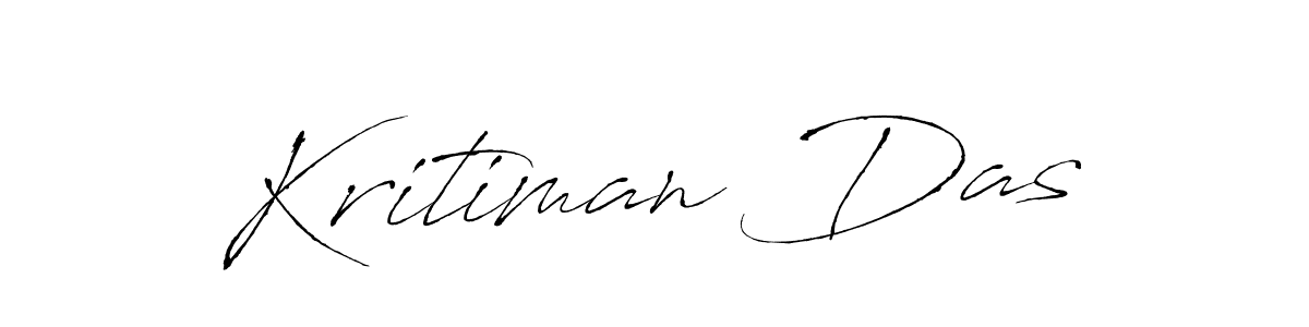 You should practise on your own different ways (Antro_Vectra) to write your name (Kritiman Das) in signature. don't let someone else do it for you. Kritiman Das signature style 6 images and pictures png