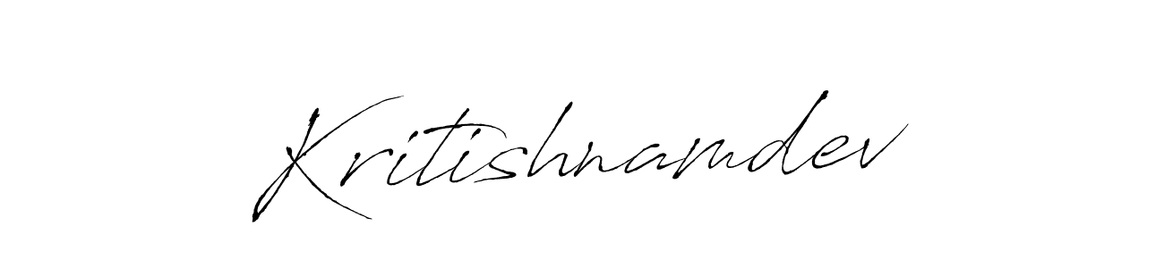 Also we have Kritishnamdev name is the best signature style. Create professional handwritten signature collection using Antro_Vectra autograph style. Kritishnamdev signature style 6 images and pictures png