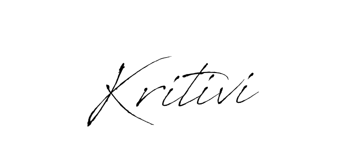 The best way (Antro_Vectra) to make a short signature is to pick only two or three words in your name. The name Kritivi include a total of six letters. For converting this name. Kritivi signature style 6 images and pictures png