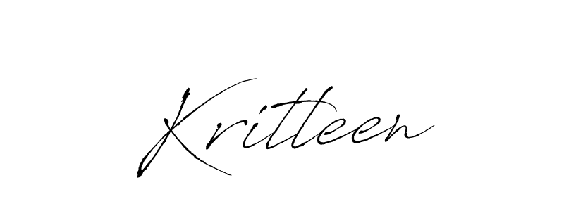 Design your own signature with our free online signature maker. With this signature software, you can create a handwritten (Antro_Vectra) signature for name Kritleen. Kritleen signature style 6 images and pictures png