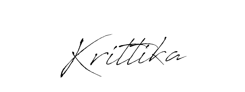 How to make Krittika signature? Antro_Vectra is a professional autograph style. Create handwritten signature for Krittika name. Krittika signature style 6 images and pictures png