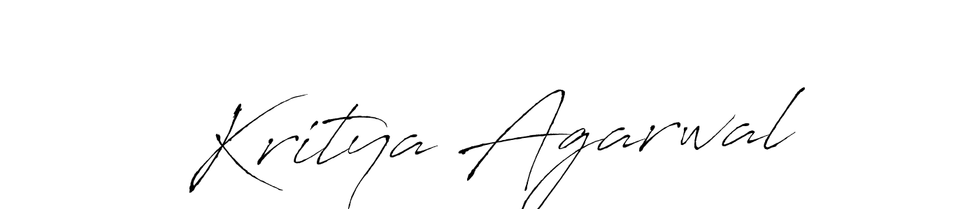 Also we have Kritya Agarwal name is the best signature style. Create professional handwritten signature collection using Antro_Vectra autograph style. Kritya Agarwal signature style 6 images and pictures png