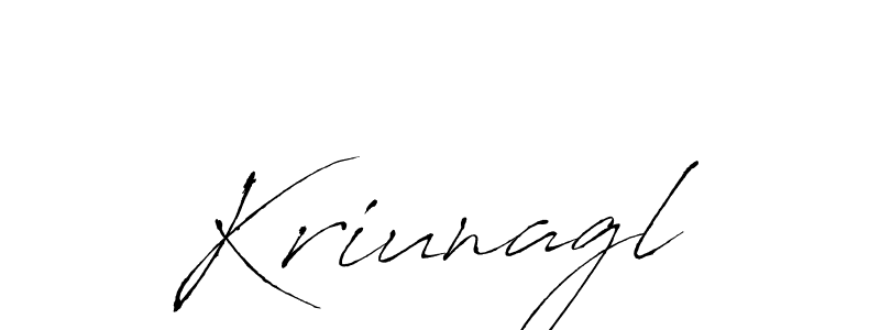 Once you've used our free online signature maker to create your best signature Antro_Vectra style, it's time to enjoy all of the benefits that Kriunagl name signing documents. Kriunagl signature style 6 images and pictures png