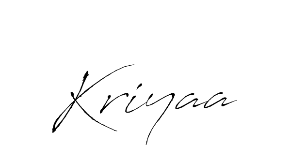 Once you've used our free online signature maker to create your best signature Antro_Vectra style, it's time to enjoy all of the benefits that Kriyaa name signing documents. Kriyaa signature style 6 images and pictures png