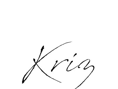 Make a beautiful signature design for name Kriz. Use this online signature maker to create a handwritten signature for free. Kriz signature style 6 images and pictures png