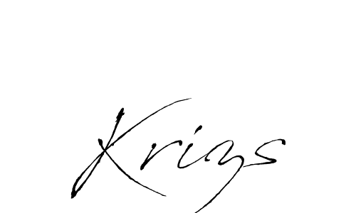 This is the best signature style for the Krizs name. Also you like these signature font (Antro_Vectra). Mix name signature. Krizs signature style 6 images and pictures png