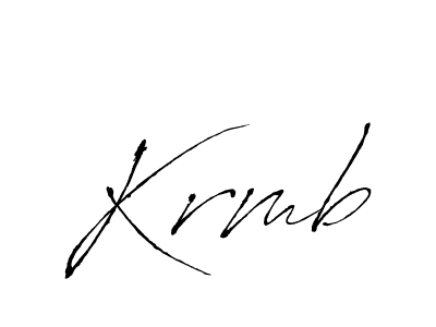 Make a beautiful signature design for name Krmb. Use this online signature maker to create a handwritten signature for free. Krmb signature style 6 images and pictures png