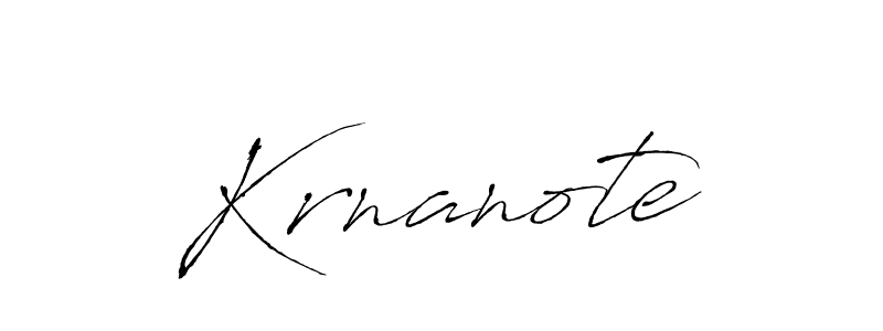 How to Draw Krnanote signature style? Antro_Vectra is a latest design signature styles for name Krnanote. Krnanote signature style 6 images and pictures png