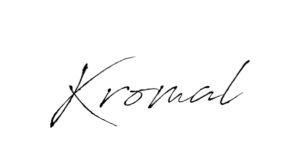 Best and Professional Signature Style for Kromal. Antro_Vectra Best Signature Style Collection. Kromal signature style 6 images and pictures png