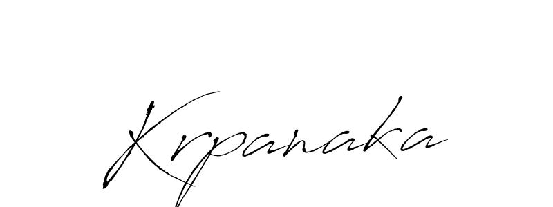 You should practise on your own different ways (Antro_Vectra) to write your name (Krpanaka) in signature. don't let someone else do it for you. Krpanaka signature style 6 images and pictures png