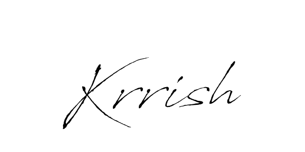 Similarly Antro_Vectra is the best handwritten signature design. Signature creator online .You can use it as an online autograph creator for name Krrish. Krrish signature style 6 images and pictures png