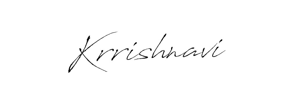 The best way (Antro_Vectra) to make a short signature is to pick only two or three words in your name. The name Krrishnavi include a total of six letters. For converting this name. Krrishnavi signature style 6 images and pictures png