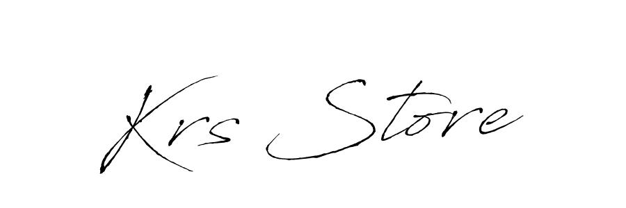 How to Draw Krs Store signature style? Antro_Vectra is a latest design signature styles for name Krs Store. Krs Store signature style 6 images and pictures png