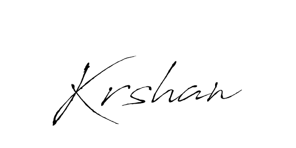 Also You can easily find your signature by using the search form. We will create Krshan name handwritten signature images for you free of cost using Antro_Vectra sign style. Krshan signature style 6 images and pictures png