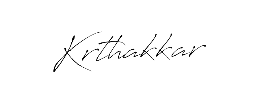 Krthakkar stylish signature style. Best Handwritten Sign (Antro_Vectra) for my name. Handwritten Signature Collection Ideas for my name Krthakkar. Krthakkar signature style 6 images and pictures png