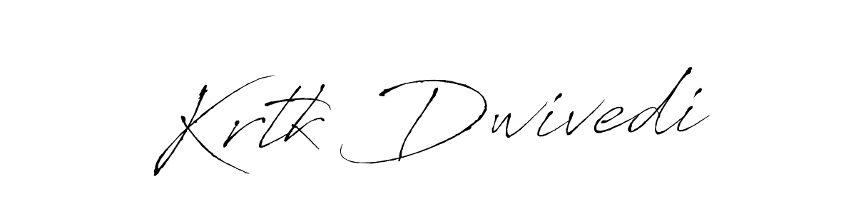 Use a signature maker to create a handwritten signature online. With this signature software, you can design (Antro_Vectra) your own signature for name Krtk Dwivedi. Krtk Dwivedi signature style 6 images and pictures png
