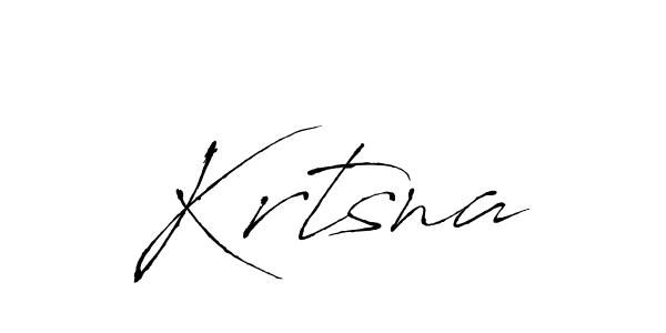 Antro_Vectra is a professional signature style that is perfect for those who want to add a touch of class to their signature. It is also a great choice for those who want to make their signature more unique. Get Krtsna name to fancy signature for free. Krtsna signature style 6 images and pictures png