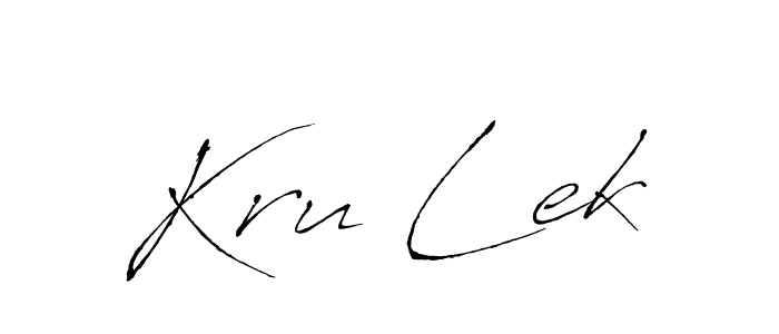 Here are the top 10 professional signature styles for the name Kru Lek. These are the best autograph styles you can use for your name. Kru Lek signature style 6 images and pictures png