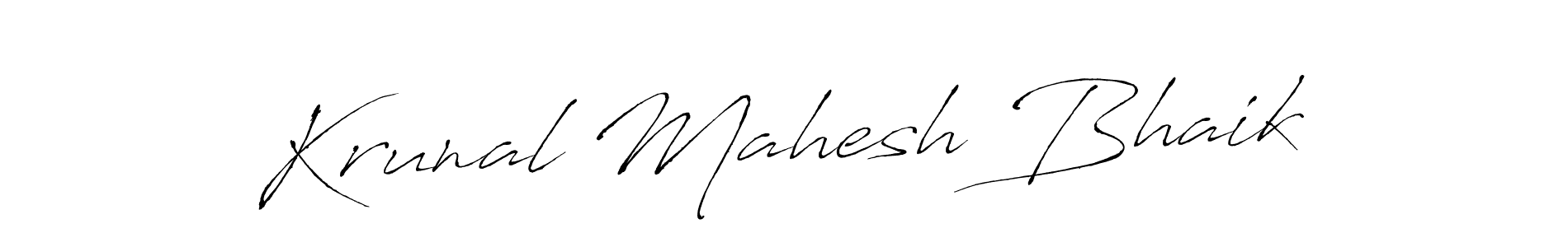 How to Draw Krunal Mahesh Bhaik signature style? Antro_Vectra is a latest design signature styles for name Krunal Mahesh Bhaik. Krunal Mahesh Bhaik signature style 6 images and pictures png