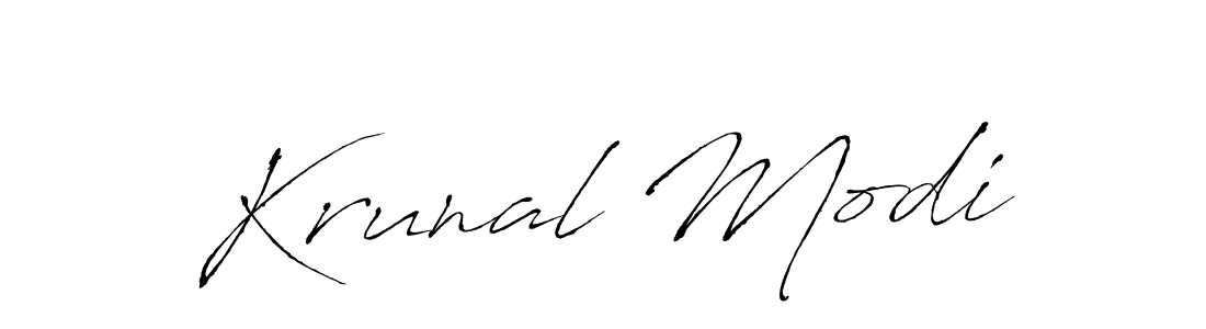 Also we have Krunal Modi name is the best signature style. Create professional handwritten signature collection using Antro_Vectra autograph style. Krunal Modi signature style 6 images and pictures png