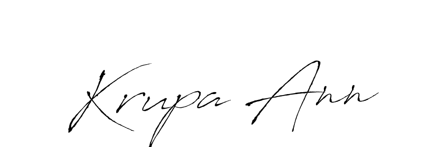 You can use this online signature creator to create a handwritten signature for the name Krupa Ann. This is the best online autograph maker. Krupa Ann signature style 6 images and pictures png
