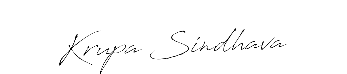 The best way (Antro_Vectra) to make a short signature is to pick only two or three words in your name. The name Krupa Sindhava include a total of six letters. For converting this name. Krupa Sindhava signature style 6 images and pictures png