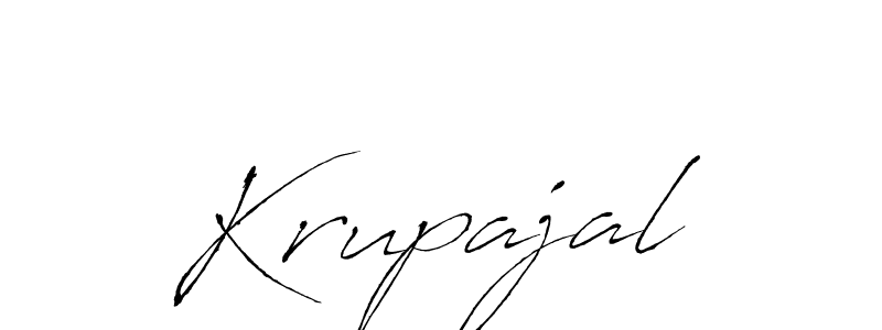 Antro_Vectra is a professional signature style that is perfect for those who want to add a touch of class to their signature. It is also a great choice for those who want to make their signature more unique. Get Krupajal name to fancy signature for free. Krupajal signature style 6 images and pictures png