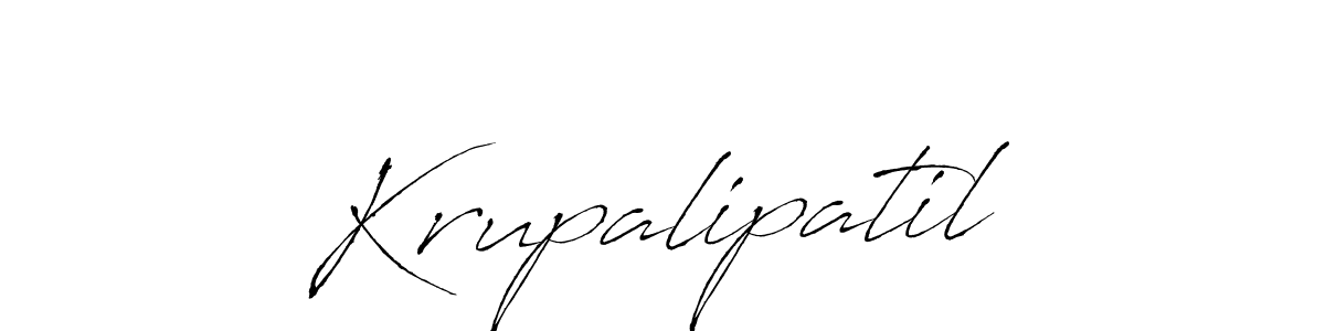 Also we have Krupalipatil name is the best signature style. Create professional handwritten signature collection using Antro_Vectra autograph style. Krupalipatil signature style 6 images and pictures png
