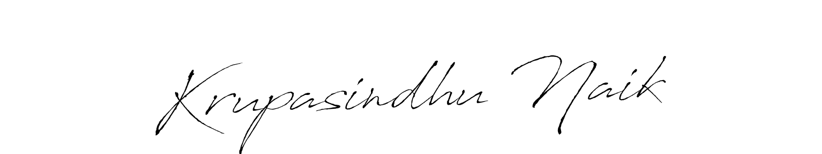 Antro_Vectra is a professional signature style that is perfect for those who want to add a touch of class to their signature. It is also a great choice for those who want to make their signature more unique. Get Krupasindhu Naik name to fancy signature for free. Krupasindhu Naik signature style 6 images and pictures png