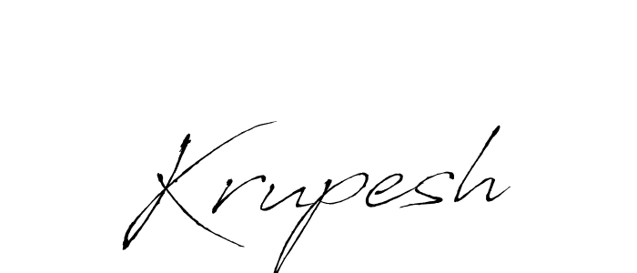 Once you've used our free online signature maker to create your best signature Antro_Vectra style, it's time to enjoy all of the benefits that Krupesh name signing documents. Krupesh signature style 6 images and pictures png