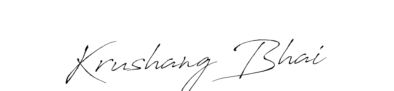 Make a beautiful signature design for name Krushang Bhai. Use this online signature maker to create a handwritten signature for free. Krushang Bhai signature style 6 images and pictures png