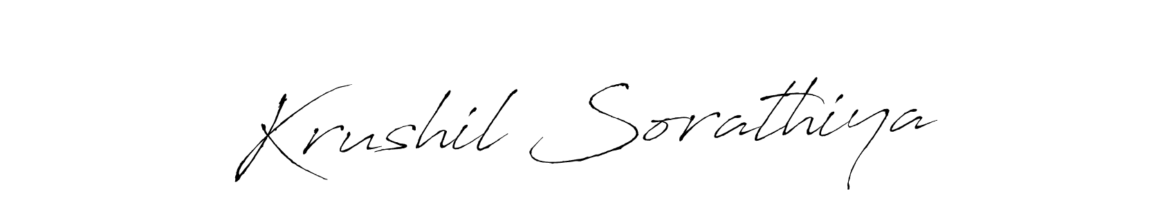 Once you've used our free online signature maker to create your best signature Antro_Vectra style, it's time to enjoy all of the benefits that Krushil Sorathiya name signing documents. Krushil Sorathiya signature style 6 images and pictures png